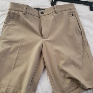 Mens flat front shorts